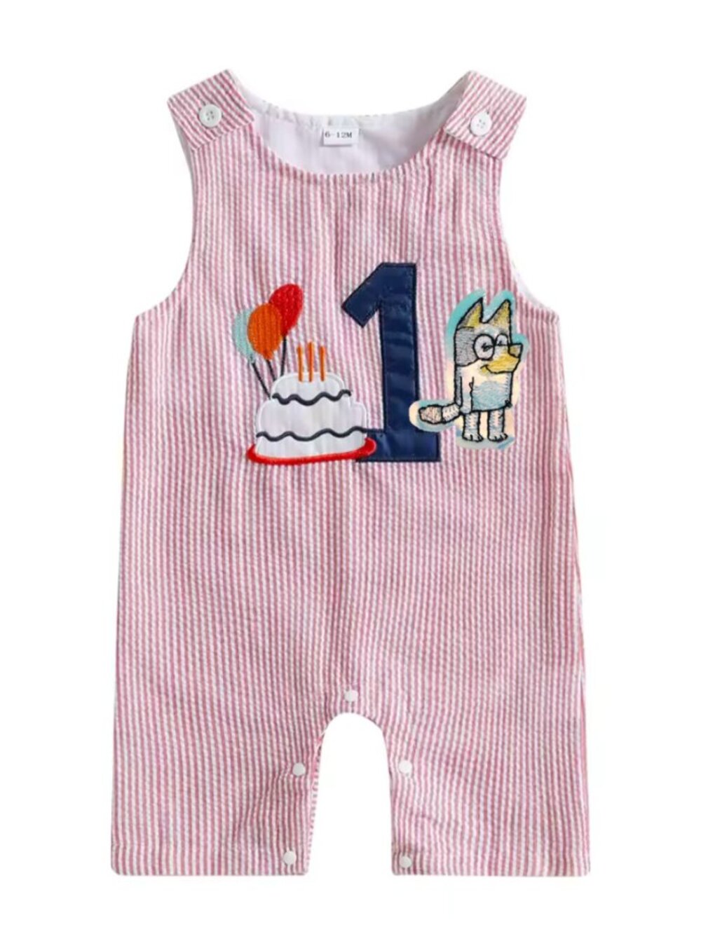 Bluey Romper Bluey First Birthday Bluey Outfit Bingo Clothes Shortall